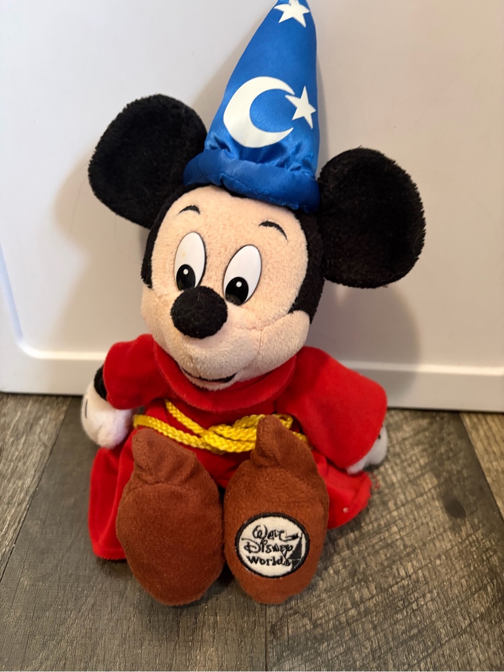 Disney Sorcerer Mickey Plush Walt Disney world bean bag plush